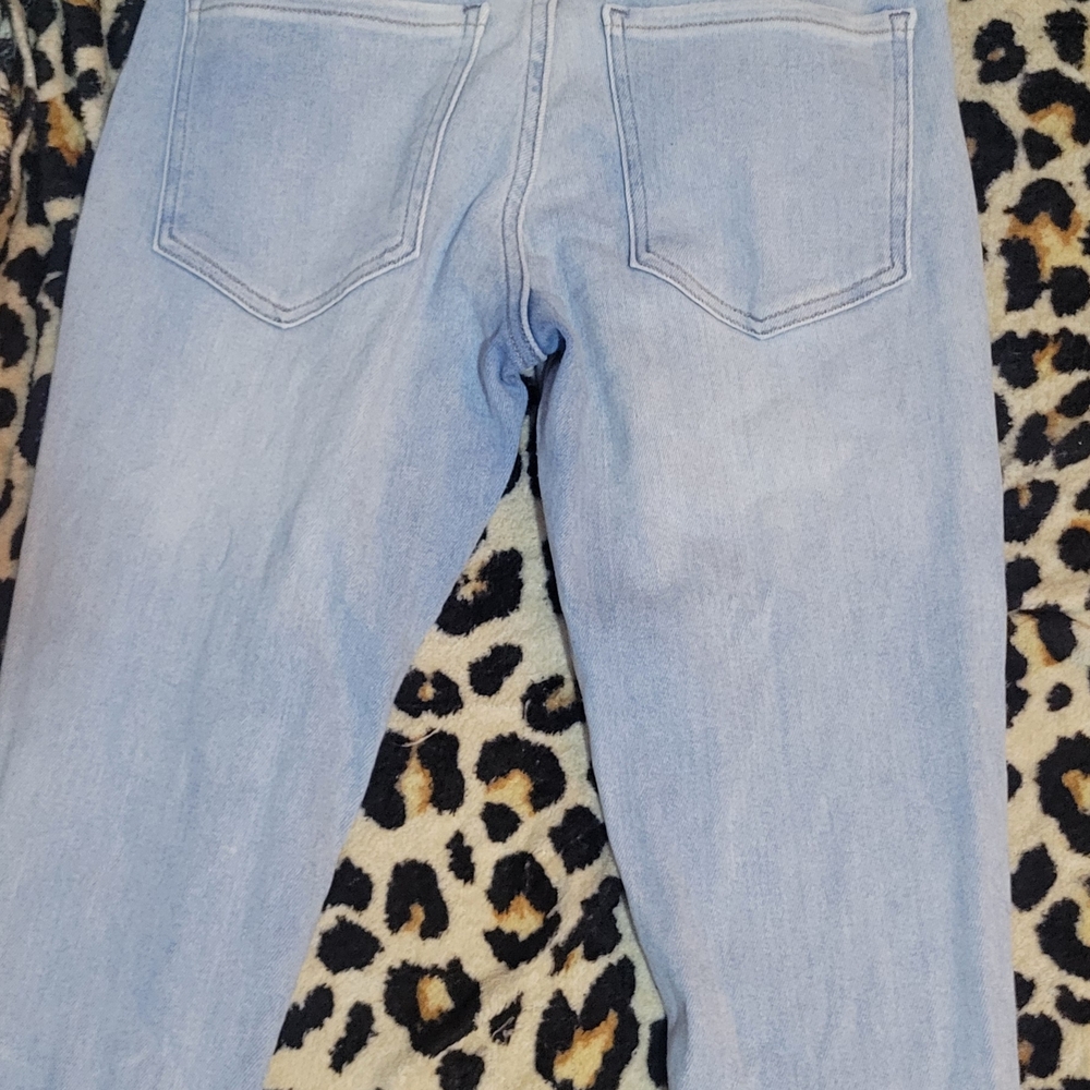 Express Light Blue Women's Skinny Jeans